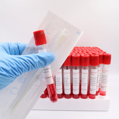 μίας χρήσης ιός σωλήνων συλλογής αίματος 1.5ml 2ml