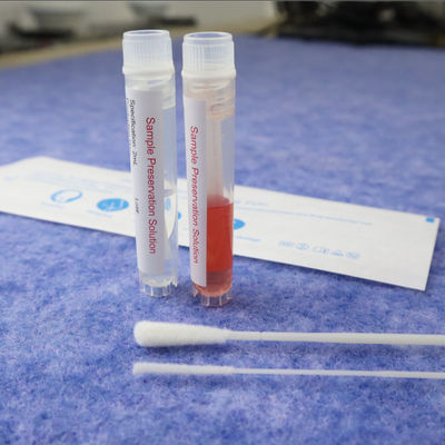 Σωλήνες 4ml δειγμάτων αίματος της PET δειγμάτων Coronavirus