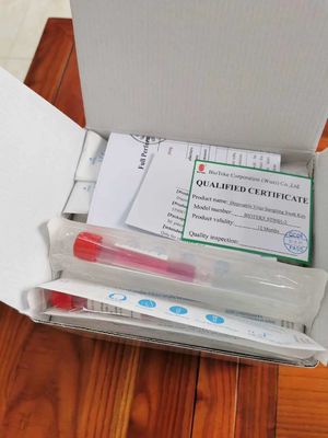 10ml δοκιμή γρίπης ιών μπουκαλιών συλλογής δειγμάτων αίματος